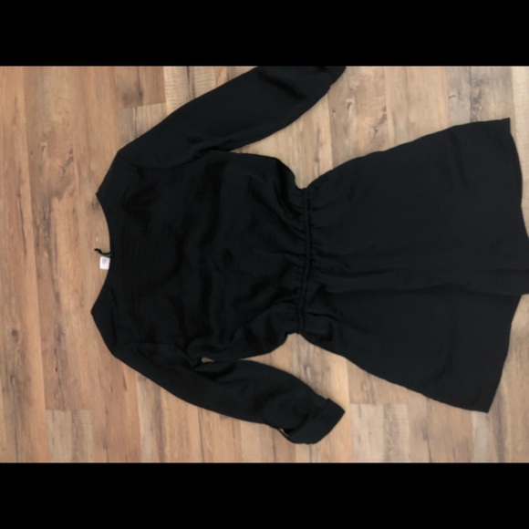 Black silk romper - Picture 4 of 4